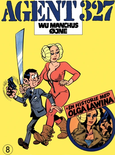 Cover of Sagen om Wu Manchus øjne
