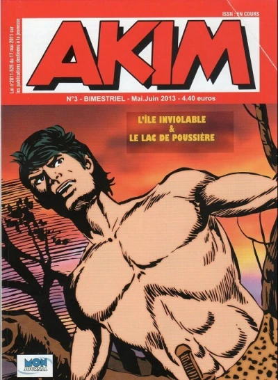 Cover of L'ile inviolable et le lac de poussière