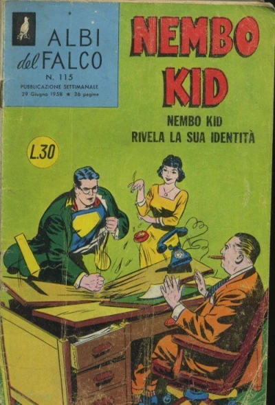 Cover of Nembo Kid Rivela La Sua Identità