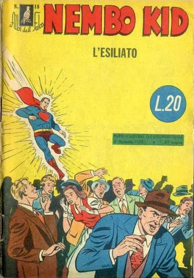 Cover of L'Esiliato
