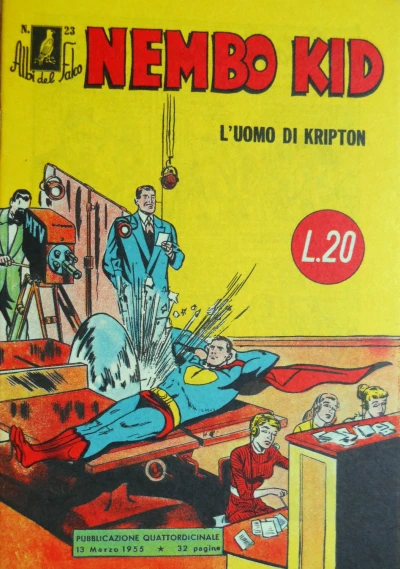 Cover of L'uomo Di Kripton