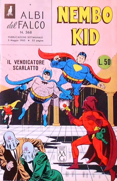 Cover of Il Vendicatore Scarlatto