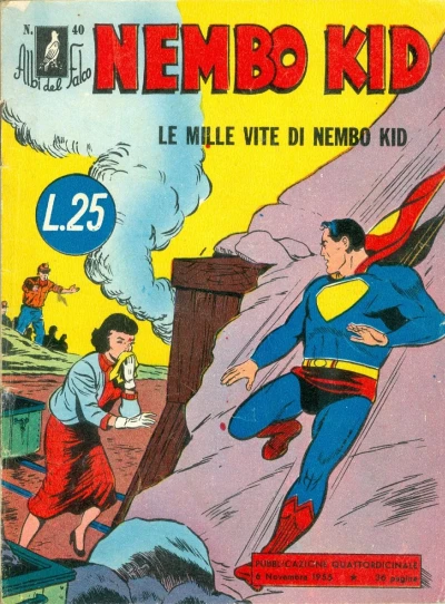 Cover of Le Mille Vite Di Nembo Kid