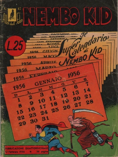 Cover of Il Super Calendario di Nembo Kid