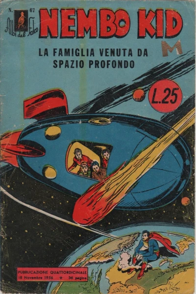 Cover of La Famiglia Venuta Da Spazio Profondo