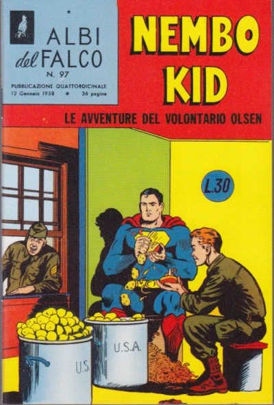 Cover of Le Avventure Del Volontario Olson