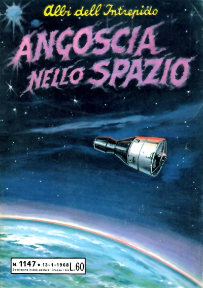 Cover of Angoscia nello spazio