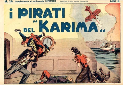 Cover of i Pirati del "Karima"