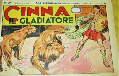Cover of Cinna il Gladiatore