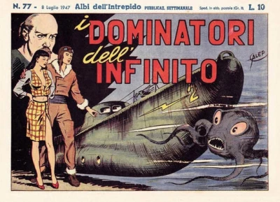 Cover of i Dominatori dell'Infinito