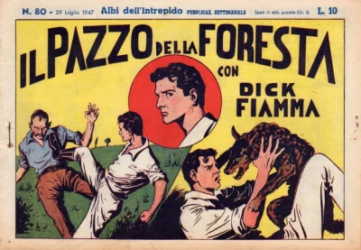Cover of Il Pazzo del la Foresta con Dick Fiamma