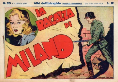 Cover of La ragazza di Milano