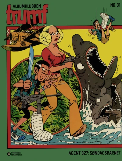 Cover of Agent 327: Sagen om søndagsbarnet