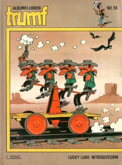 Cover of Lucky Luke: Nitroglycerin