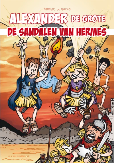 Cover of De Sandalen van Hermes