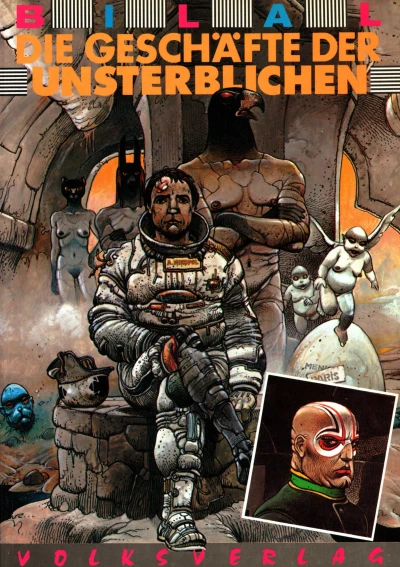 Cover of Die Geschäfte der Unsterblichen