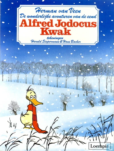 Cover of De Wonderlijke Avonturen van de Eend Alfred Jodocus Kwak