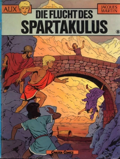 Cover of Die Flucht des Spartakulus