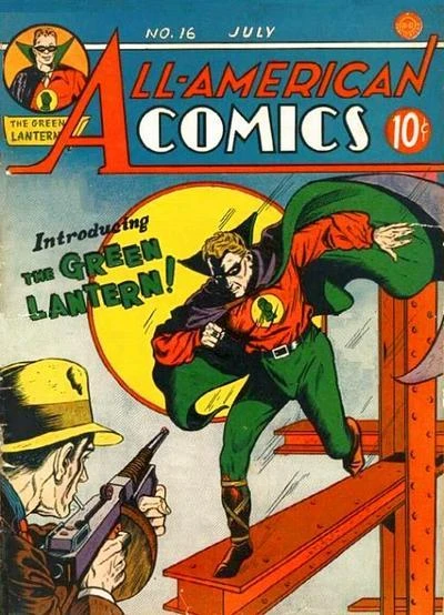 Cover of The Origin of the Green Lantern