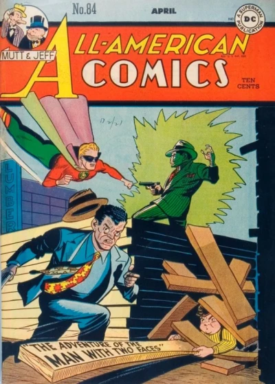 Cover of The Adventure of the Man With two Faces