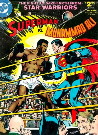 Cover of Superman vs. Muhammad Ali