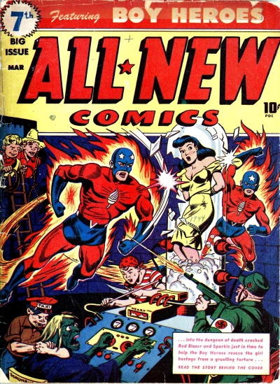 Cover of All New Comics