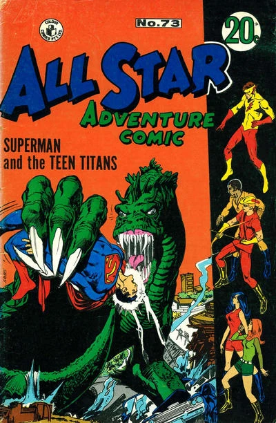 Cover of Superman and the Teen Titans