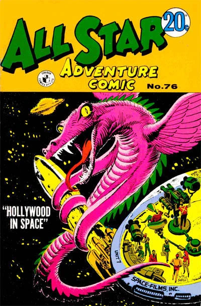 Cover of Hollywood in Space