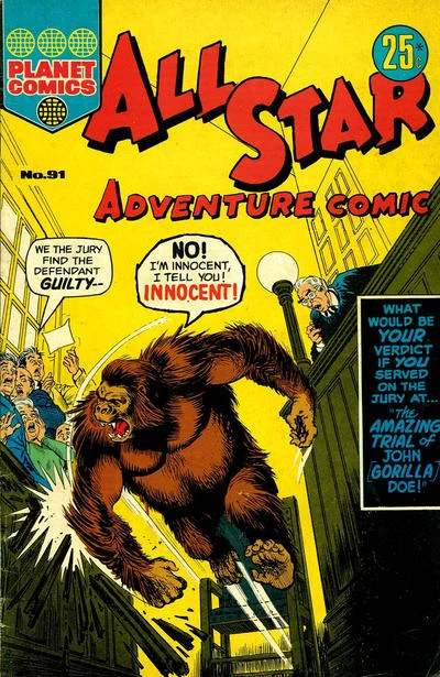 Cover of The Amazing Trial of John (Gorilla) Joe