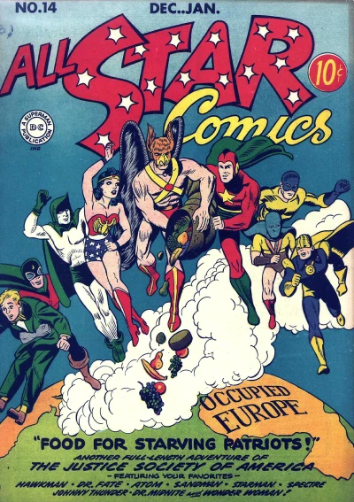 Cover of All-Star Comics