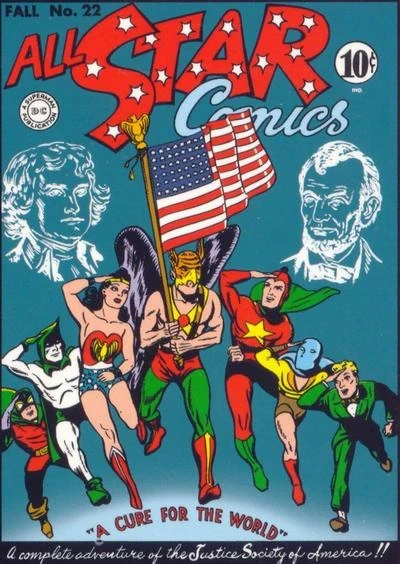 Cover of All-Star Comics