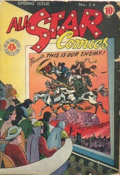 Cover of All-Star Comics