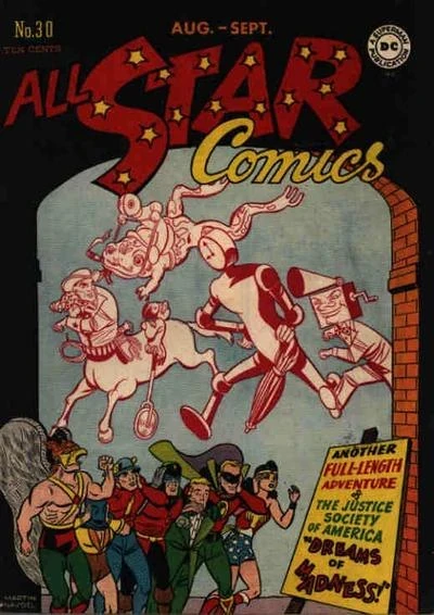 Cover of All-Star Comics