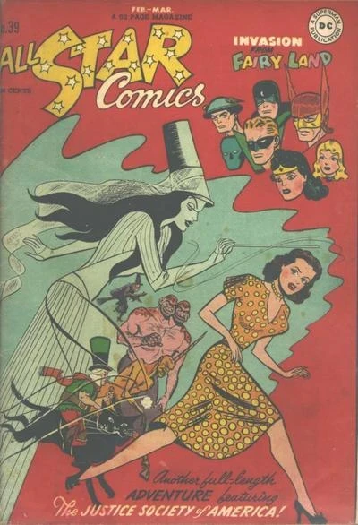 Cover of All-Star Comics