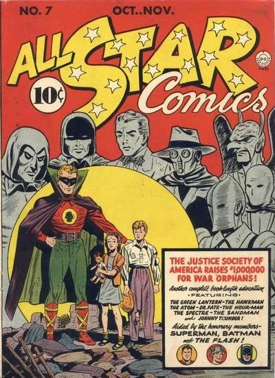 Cover of All-Star Comics