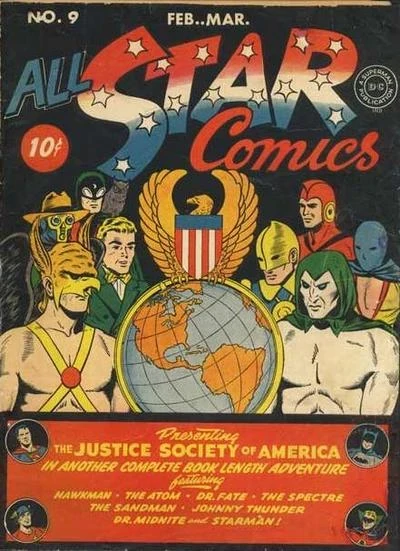 Cover of All-Star Comics