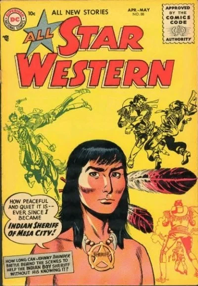 Cover of "Indian Sheriff of Mesa City!"