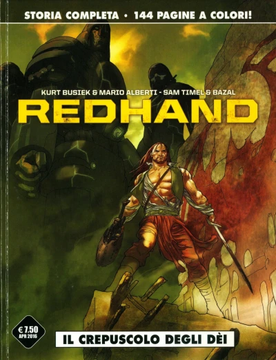 Cover of Redhand: Il crepuscolo degli dèi