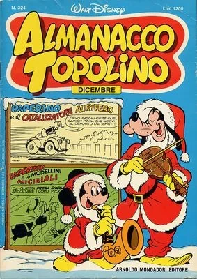 Cover of Topolino e il concerto di Natale