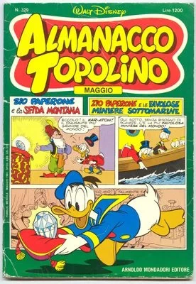 Cover of Zio Paperone e le favolose miniere sottomarine