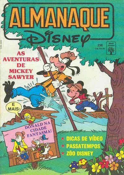 Cover of As Aventuras de Mickey Sawyer