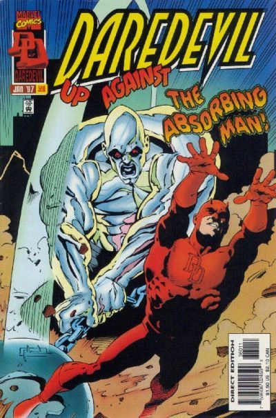 Cover of Alone Against The Absorbing Man!