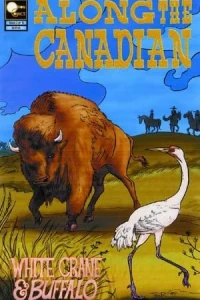 White Crane & Buffalo