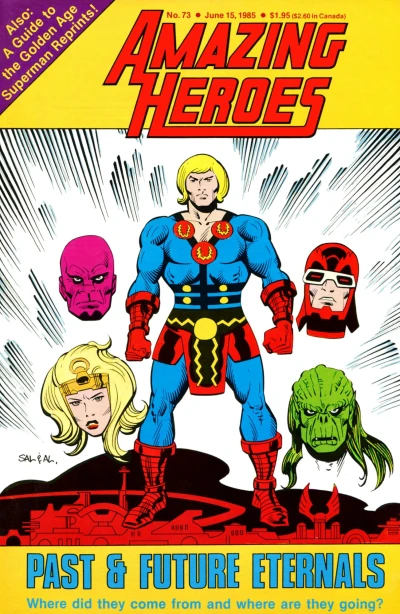 Cover of The Return of the Eternals!