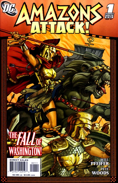 Cover of Amazons Attack, Chapter 1: The Last Full Measure of Devotion