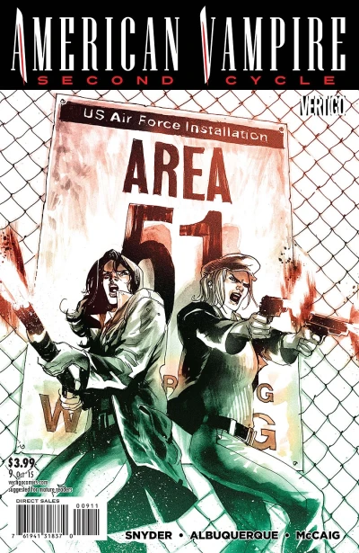 Cover of American Vampire: Second Cycle