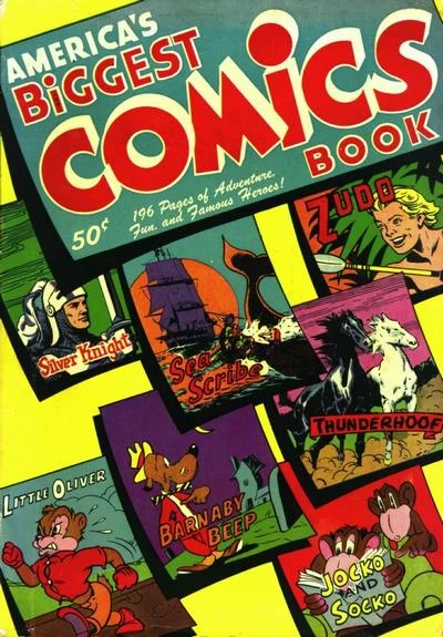 Cover of America's Biggest Comics Book