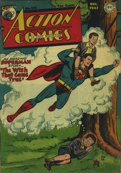 Cover of An Amazing Superman Story ... The WIsh That Came True