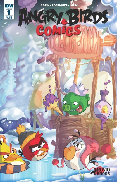 Cover of Angry BirdX; Masterpig Theatre Presents: The Three Minionteers