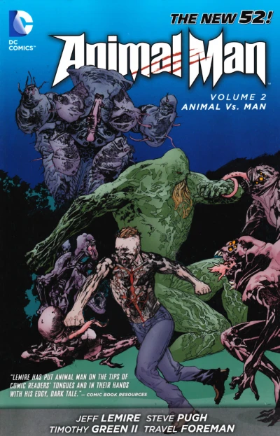 Cover of Volume 2: Animal vs. Man